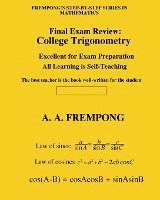 Final Exam Review: College Trigonometry