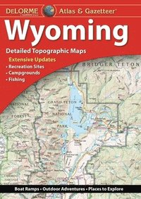 bokomslag Delorme Atlas & Gazetteer: Wyoming