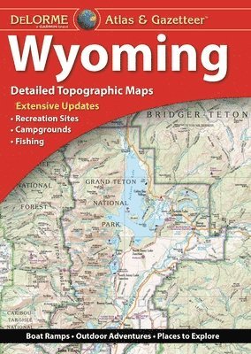 bokomslag Delorme Atlas & Gazetteer: Wyoming