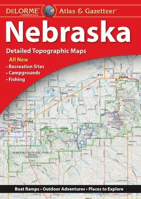 Delorme - Delorme Atlas & Gazetteer Nebraska, Häftad