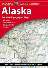 bokomslag Delorme Atlas & Gazetteer: Alaska