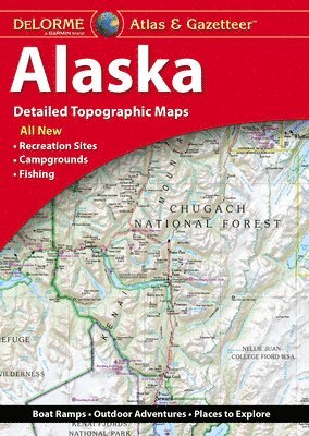 Delorme - Delorme Atlas & Gazetteer Alaska, Häftad