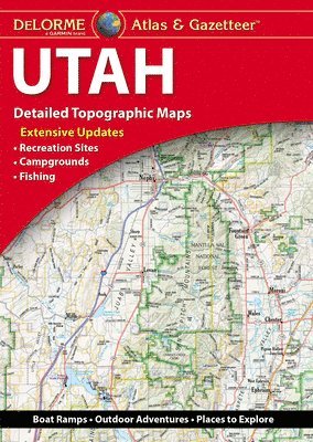 Delorme - Delorme Atlas & Gazetteer Utah, Häftad