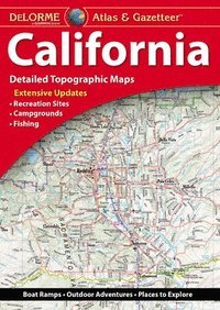 bokomslag Delorme Atlas & Gazetteer: California