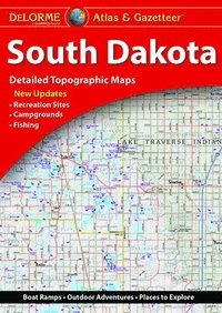bokomslag Delorme Atlas & Gazetteer: South Dakota