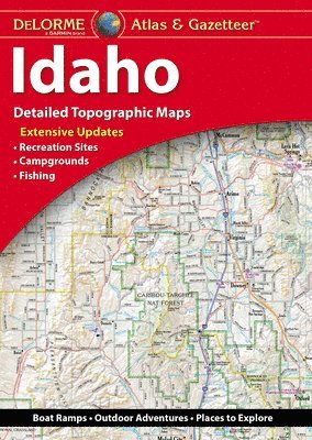Delorme - Delorme Atlas & Gazetteer Idaho, Häftad