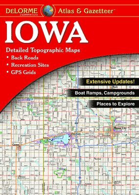 Delorme - Delorme Atlas & Gazetteer Iowa, Häftad