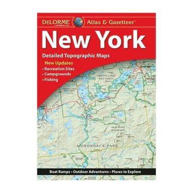 bokomslag Rand Mcnally: Delorme Atlas & Gazetteer: New York