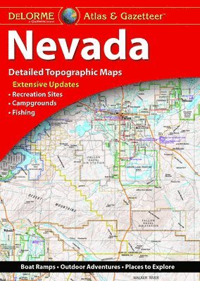 Delorme - Delorme Atlas & Gazetteer Nevada 11E, Inbunden