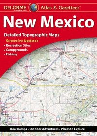 bokomslag Delorme Atlas & Gazetteer: New Mexico