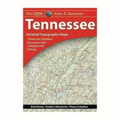 bokomslag Delorme Atlas & Gazetteer: Tennessee