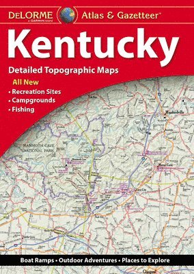 Delorme - Delorme Atlas & Gazetteer Kentucky 6e, Pocket