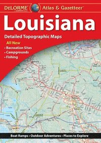 bokomslag Delorme Atlas & Gazetteer: Louisiana