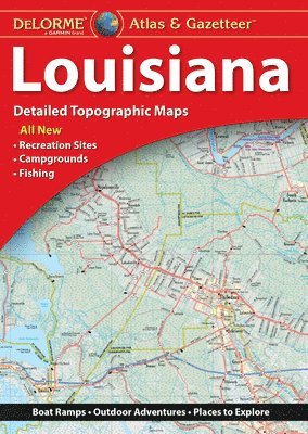 Delorme Atlas & Gazetteer: Louisiana 1