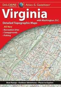 bokomslag Rand Mcnally: Delorme Atlas & Gazetteer: Virginia
