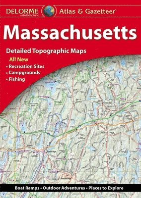 Delorme - Delorme Atlas & Gazetteer Massachusetts, Häftad