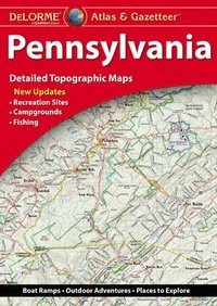 bokomslag Delorme Atlas & Gazetteer: Pennsylvania