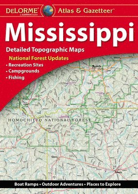 Delorme Atlas & Gazetteer: Mississippi 1