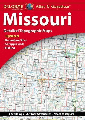 Delorme - Delorme Atlas & Gazetteer: Missouri, Häftad
