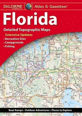 Delorme - Delorme Atlas & Gazetteer: Florida, Häftad