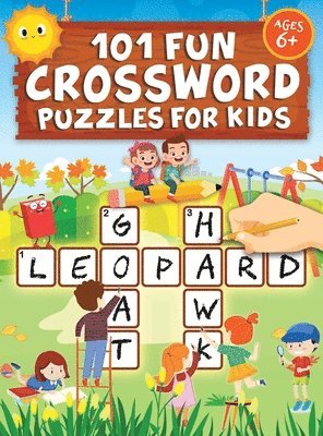 bokomslag 101 Fun Crossword Puzzles for Kids