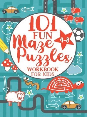 Maze Puzzle Book for Kids 4-8 1