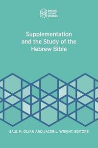 bokomslag Supplementation and the Study of the Hebrew Bible