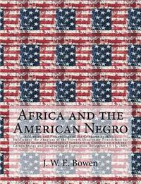 bokomslag Africa and the American Negro: Africa and the American Negro Addresses and Proceedings of the Congress on Africa: Held under the Auspices of the Stew