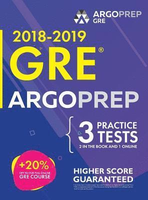 Argoprep - GRE by ArgoPrep: GRE Prep 2018 + 14 Days Online Comprehensive Prep Included + Videos + Practice Tests GRE Book 2018-2019 GRE Prep by ArgoPrep, Inbunden