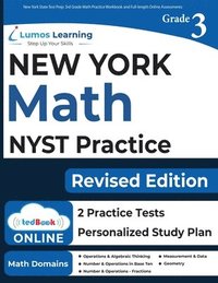 bokomslag New York State Test Prep: 3rd Grade Math Practice Workbook and Full-length Online Assessments: NYST Study Guide