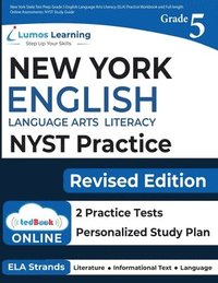 bokomslag New York State Test Prep: Grade 5 English Language Arts Literacy (ELA) Practice Workbook and Full-length Online Assessments: NYST Study Guide