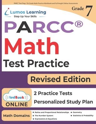 PARCC Test Prep: 7th Grade Math Practice Workbook and Full-length Online Assessments: PARCC Study Guide 1
