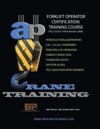 bokomslag Forklift Operator Certification Training Course