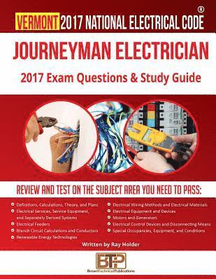 bokomslag Vermont 2017 Journeyman Electrician Study Guide