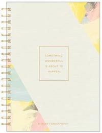 bokomslag Something Wonderful Is about to Happen: 17-Month Undated Planner