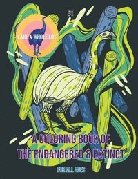 bokomslag Coloring Book of the Endangered & Extinct