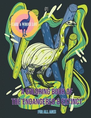 bokomslag Coloring Book of the Endangered & Extinct