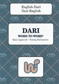 bokomslag English-Dari & Dari-English Word-to-Word Dictionary