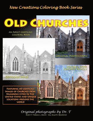 bokomslag New Creations Coloring Book Series: Old Churches