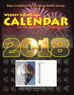 bokomslag New Creations Coloring Book Series: Weekly Calendar