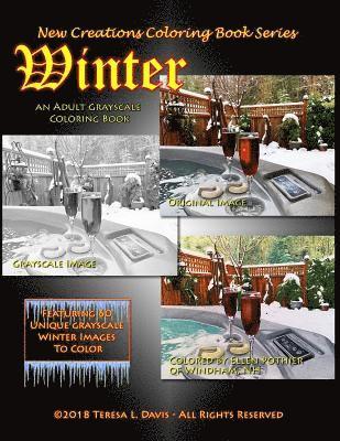 Brad Davis - New Creations Coloring Book Series: Winter, Häftad