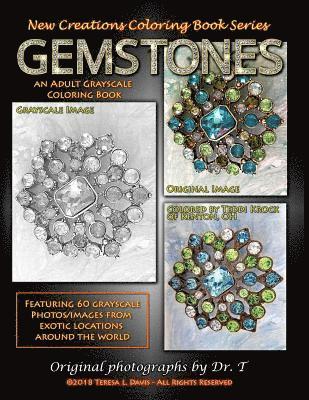 Brad Davis - New Creations Coloring Book Series: Gemstones, Häftad