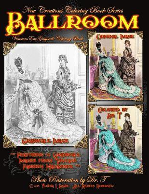 Brad Davis - New Creations Coloring Book Series: Fashion: Victorian Ballroom, Häftad