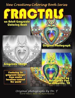 bokomslag New Creations Coloring Book Series: Fractals