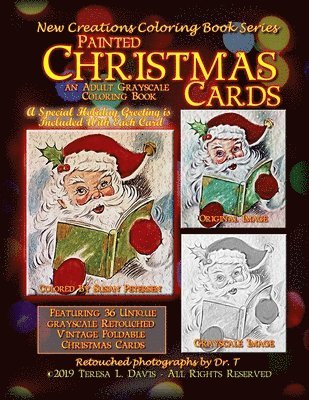 bokomslag New Creations Coloring Book Series: Painted Christmas Cards