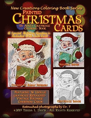 New Creations Coloring Book Series: Painted Christmas Cards 1