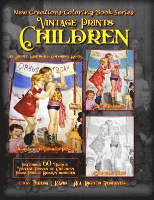 Teresa Davis - New Creations Coloring Book Series: Vintage Prints: Children, Häftad