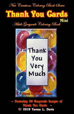 New Creations Coloring Book Series: Thank You Cards Mini 1