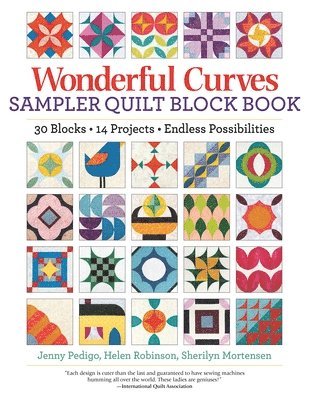Wonderful Curves Sampler Quilt Block Book 1