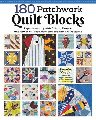 bokomslag 180 Patchwork Quilt Blocks